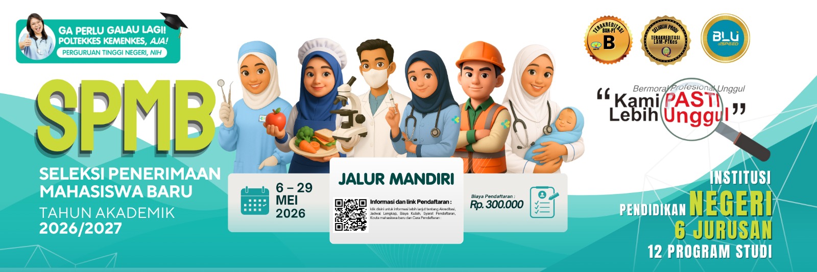 Pendaftaran Mahasiswa Baru Jalur Mandiri TA 2026/2027