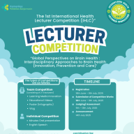 The 1st International Health Lecturer Competition (IHLC) 2025
