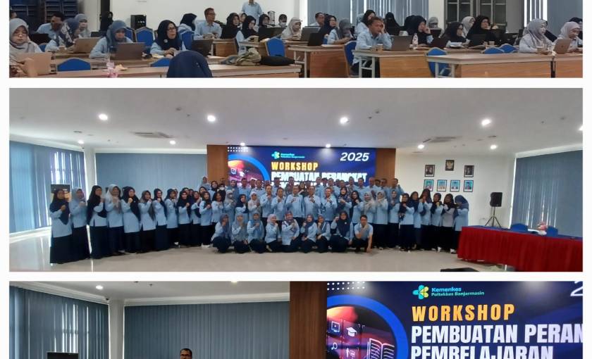 Poltekkes Kemenkes Banjarmasin Gelar Workshop Pembuatan Perangkat Pembelajaran